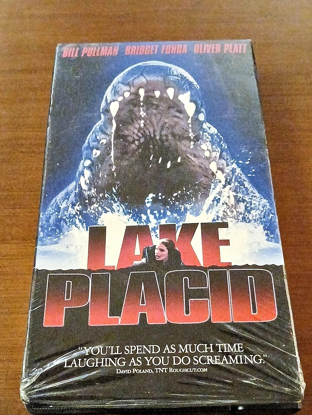 20th Century Fox Lake Placid VHS Movie Tape Blue Case